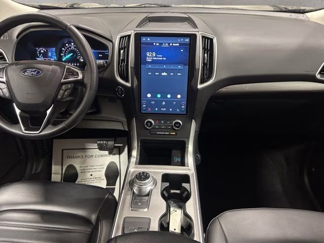 2024 Agate Black Metallic Ford Edge SEL AWD SUV