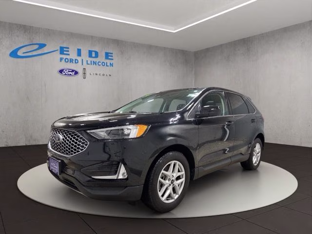 2024 Agate Black Metallic Ford Edge SEL AWD SUV