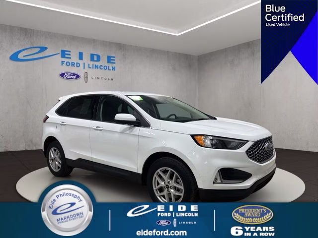 2024 Oxford White Ford Edge SEL AWD SUV
