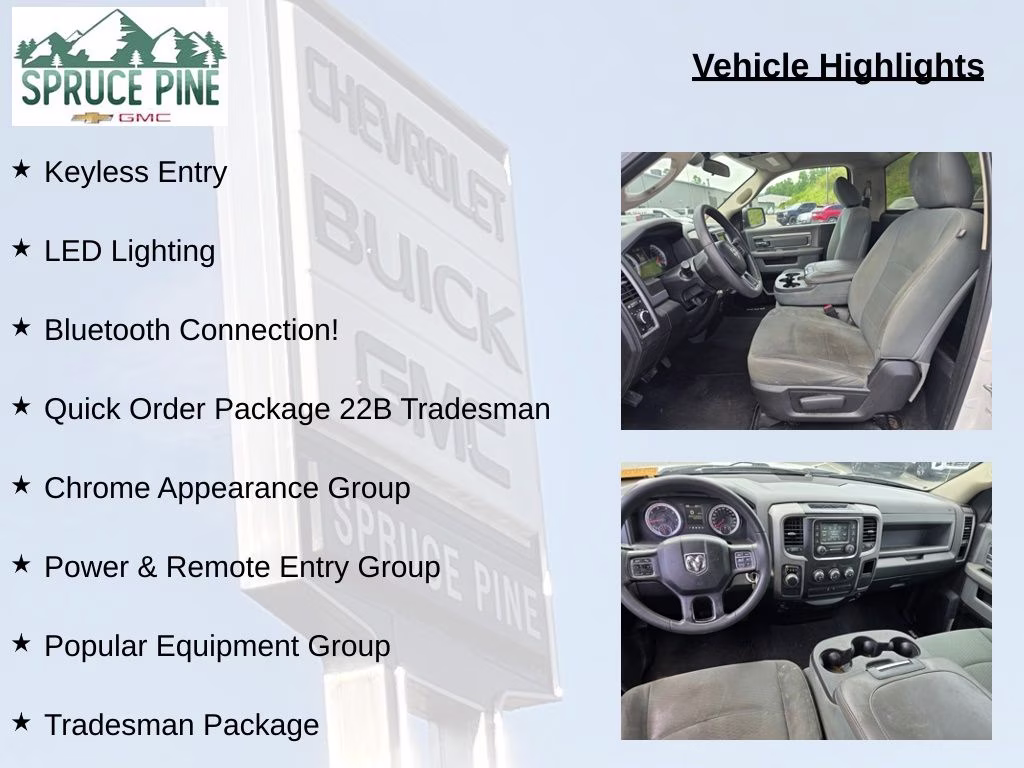 2018 Bright White Clearcoat Ram 1500 Express RWD Truck