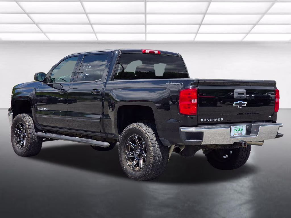 2015 Black Chevrolet Silverado 1500 LT 4X4 Truck