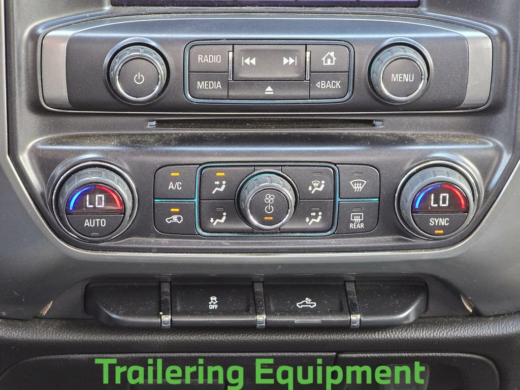 2015 Black Chevrolet Silverado 1500 LT 4X4 Truck