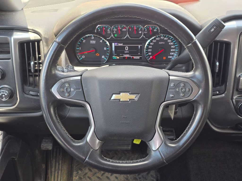 2015 Black Chevrolet Silverado 1500 LT 4X4 Truck