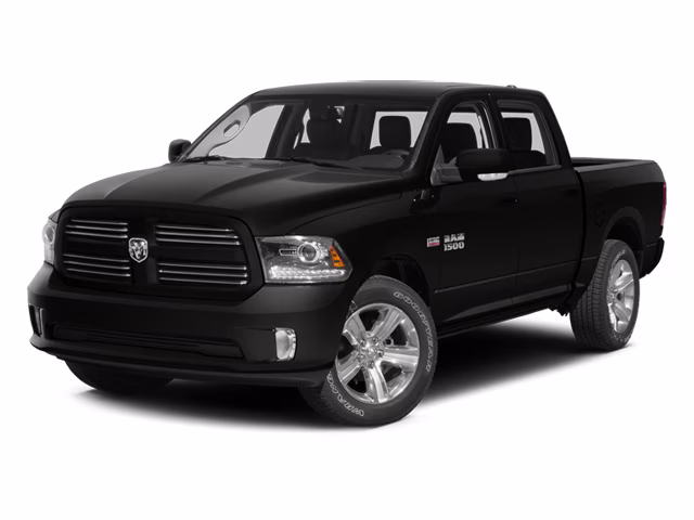 2014 Black Clearcoat Ram 1500 Laramie Longhorn 4X4 Truck