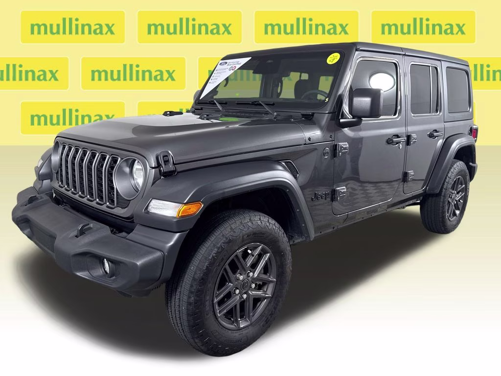 2025 Granite Crystal Metallic Clearcoat Jeep Wrangler Sport S 4X4 SUV