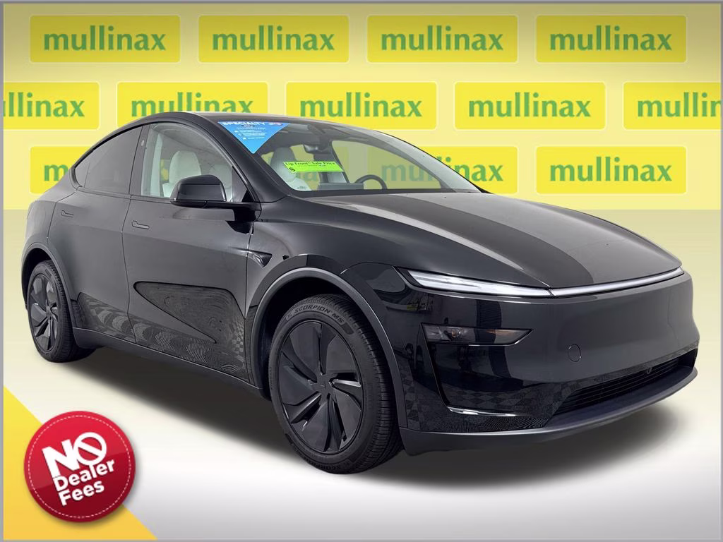 2026 Solid Black Tesla Model Y Long Range AWD SUV