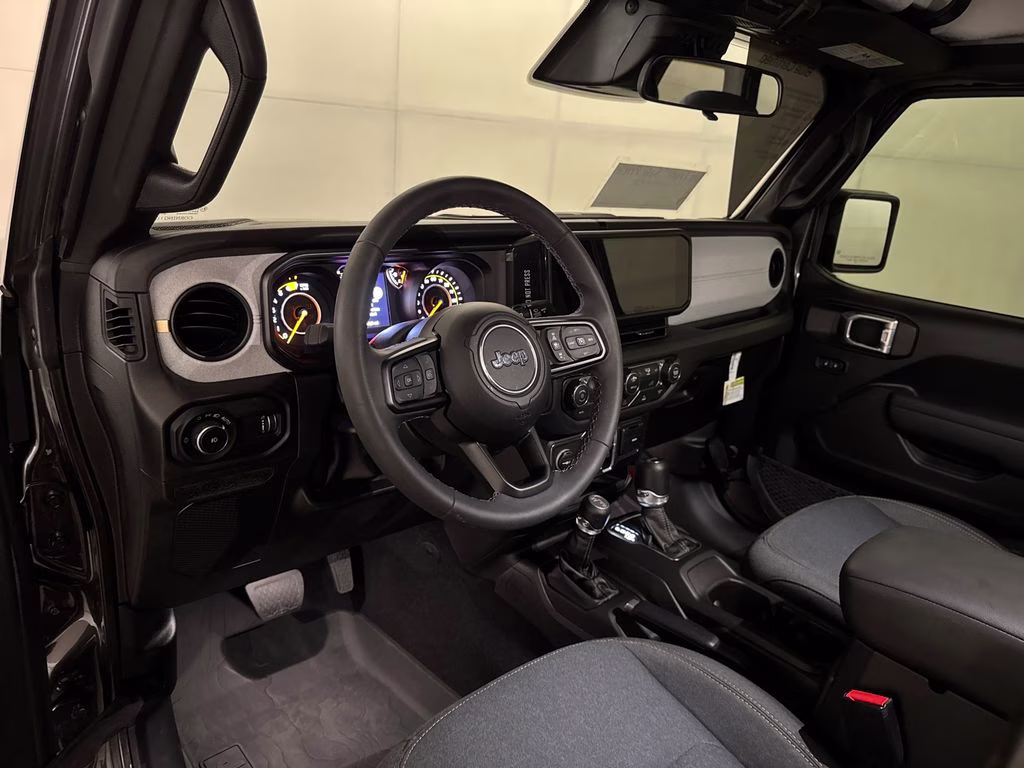 2025 Granite Crystal Metallic Clearcoat Jeep Wrangler Sport S 4X4 SUV