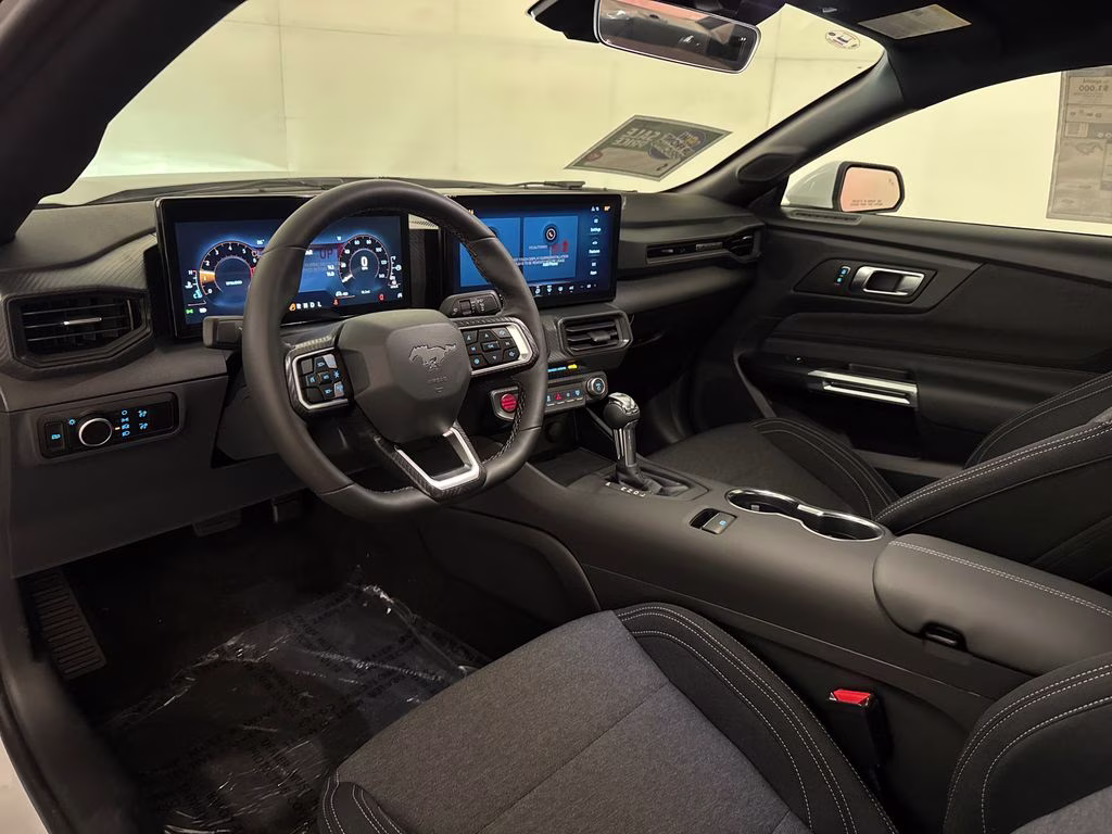 2026 Oxford White Ford Mustang EcoBoost RWD Coupe