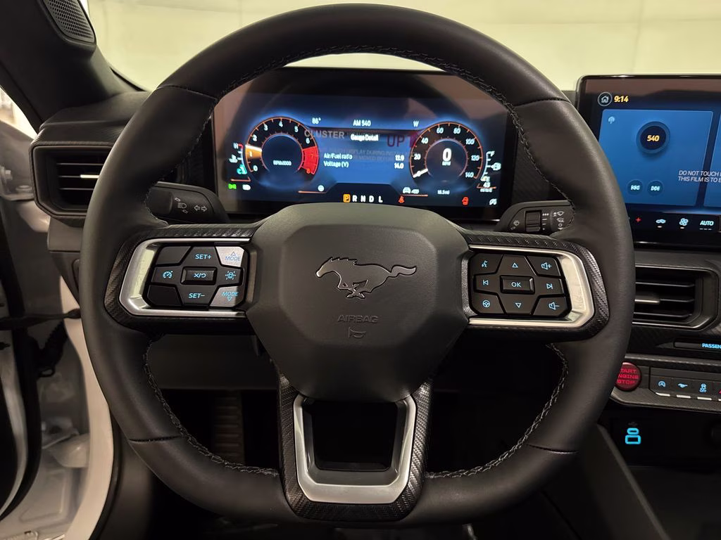2026 Oxford White Ford Mustang EcoBoost RWD Coupe