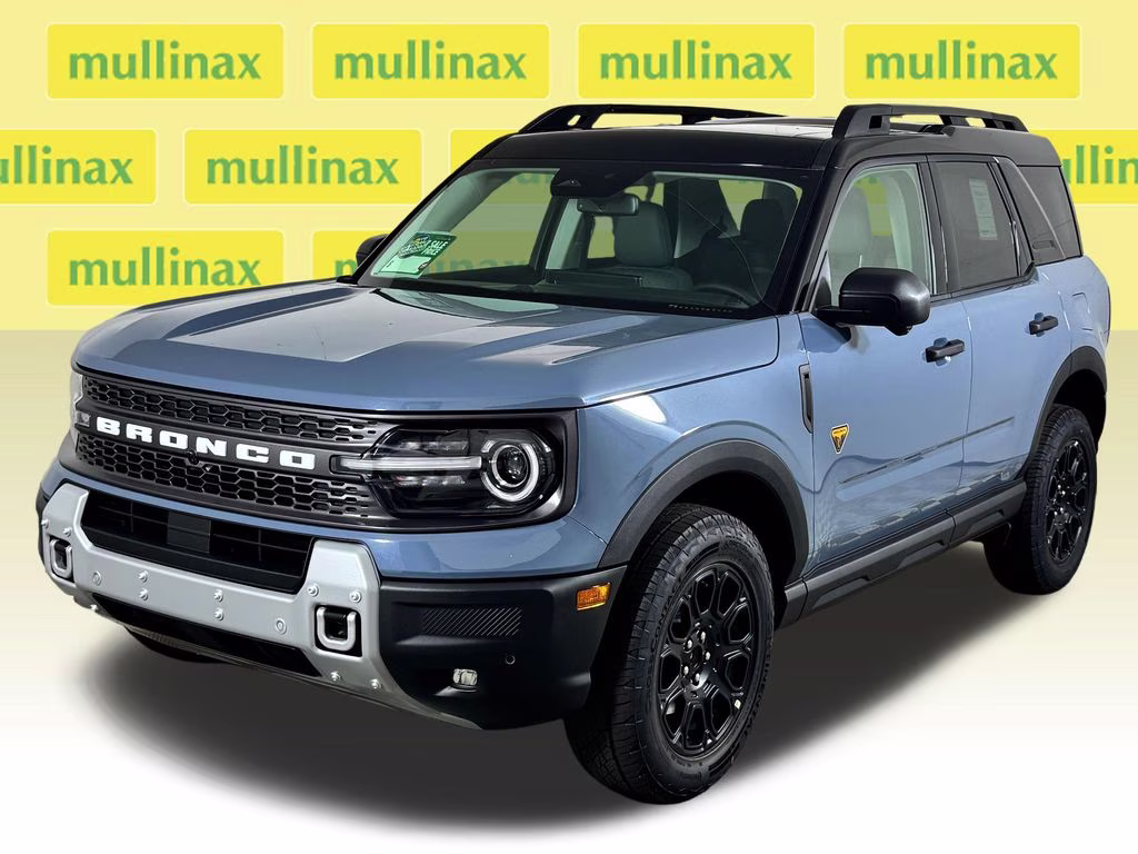 2026 Azure Gray Metallic Tri-Coat Ford Bronco Sport Badlands 4X4 SUV