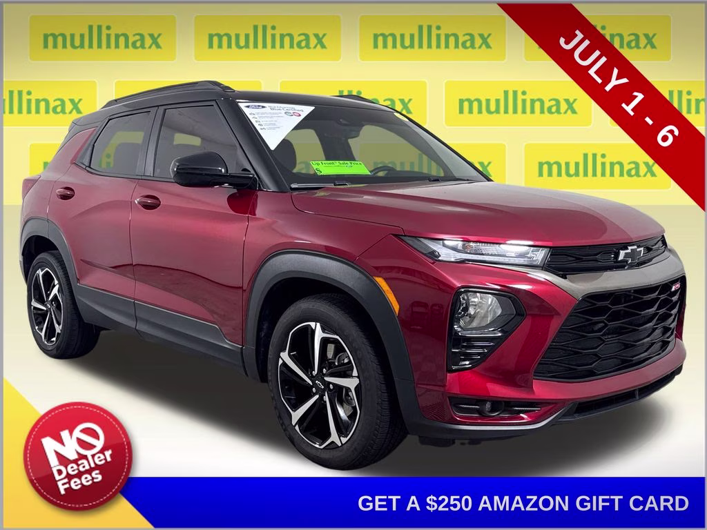 2022 Crimson Metallic Chevrolet Trailblazer RS FWD SUV
