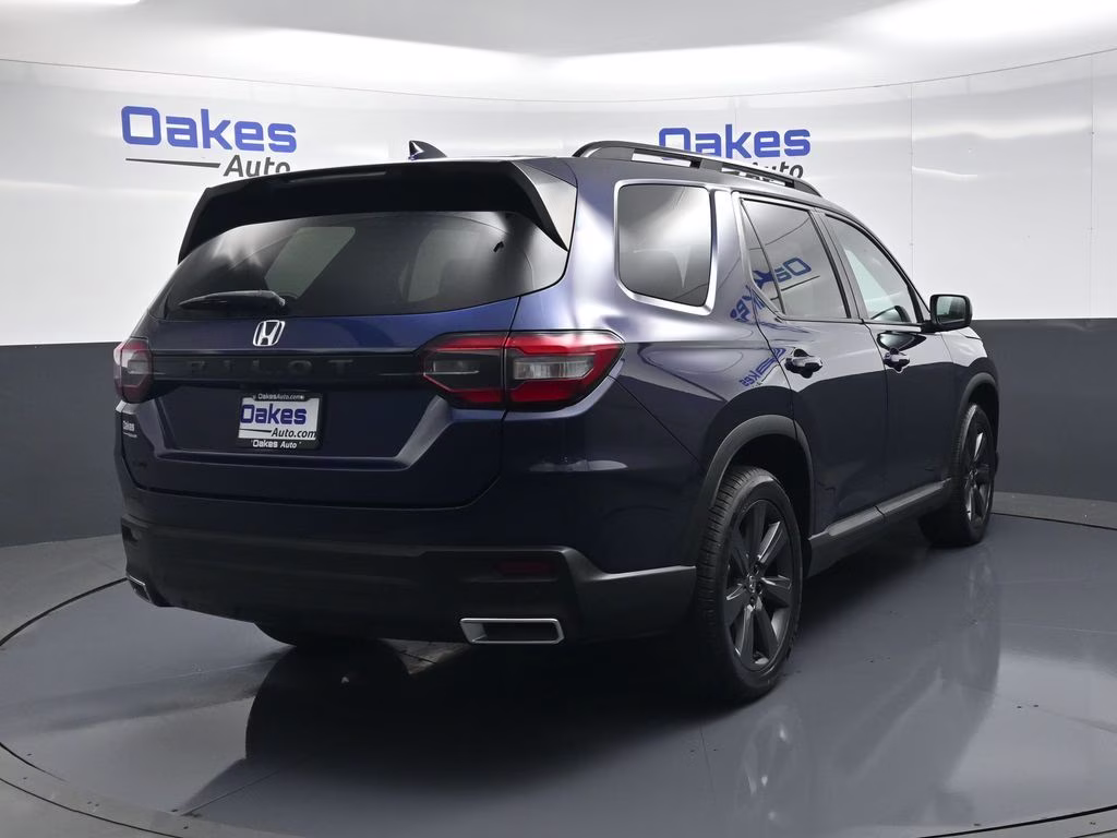 2023 Obsidian Blue Pearl Honda Pilot Sport AWD SUV