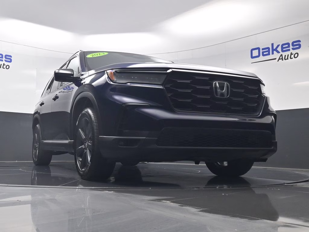 2023 Obsidian Blue Pearl Honda Pilot Sport AWD SUV
