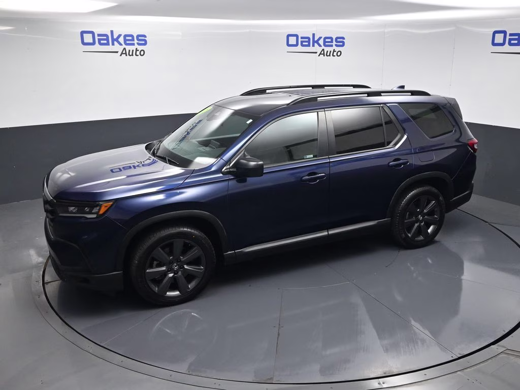 2023 Obsidian Blue Pearl Honda Pilot Sport AWD SUV