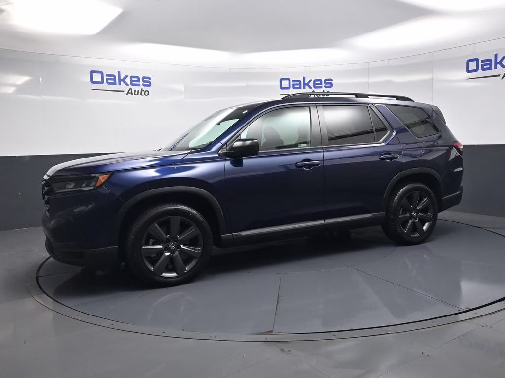 2023 Obsidian Blue Pearl Honda Pilot Sport AWD SUV