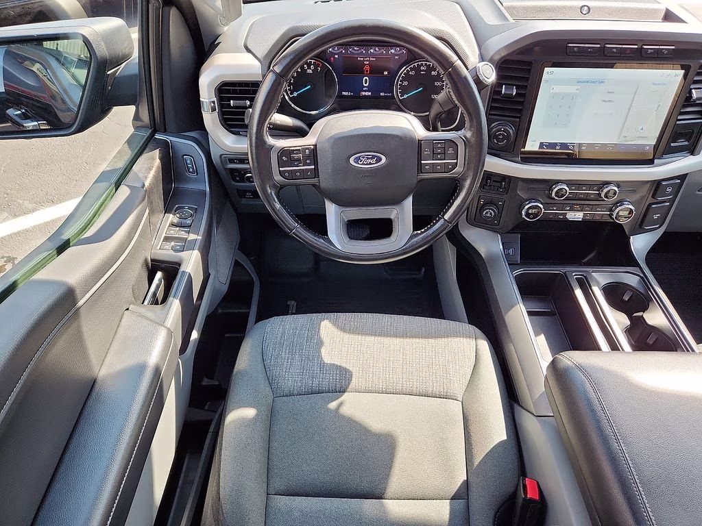 2021 Blue Metallic Ford F-150 XLT 4X4 Truck