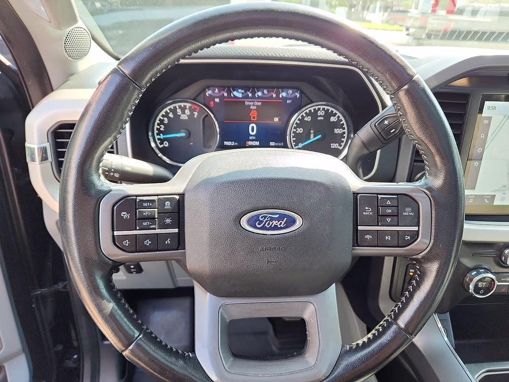 2021 Blue Metallic Ford F-150 XLT 4X4 Truck
