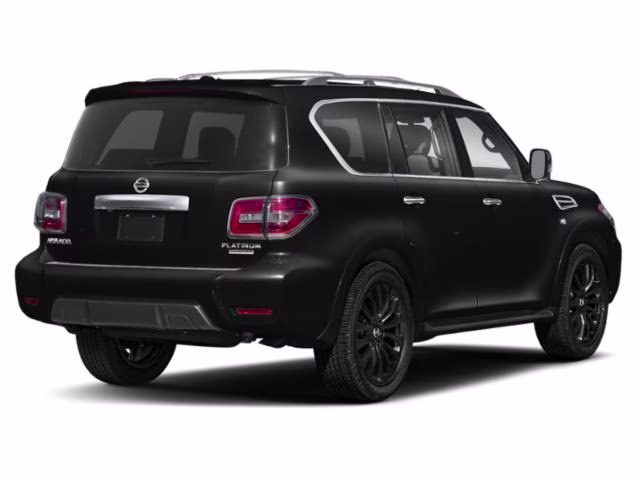 2020 Super Black Nissan Armada Platinum RWD SUV