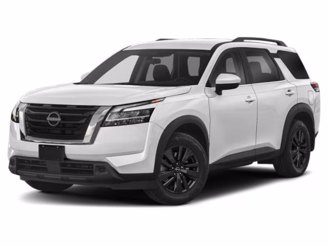2023 Glacier White Nissan Pathfinder SV FWD SUV