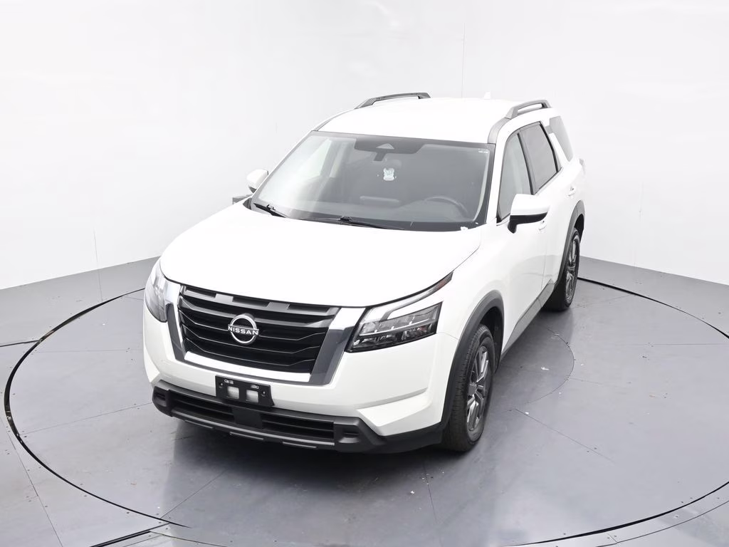 2023 Glacier White Nissan Pathfinder SV FWD SUV
