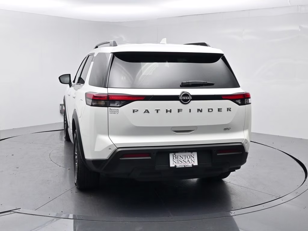 2023 Glacier White Nissan Pathfinder SV FWD SUV