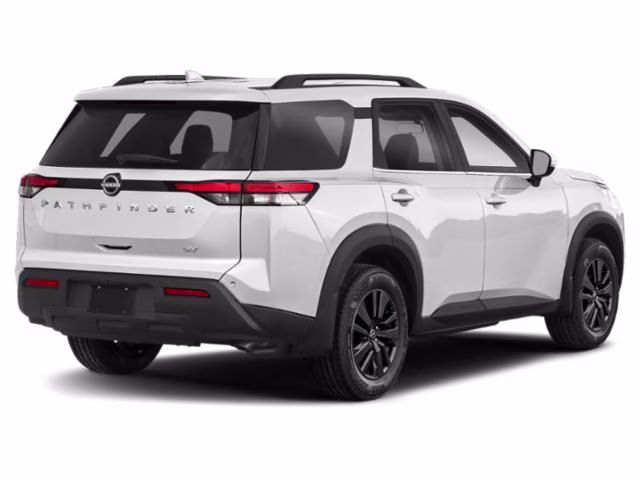 2023 Glacier White Nissan Pathfinder SV FWD SUV