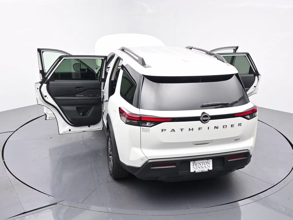 2023 Glacier White Nissan Pathfinder SV FWD SUV