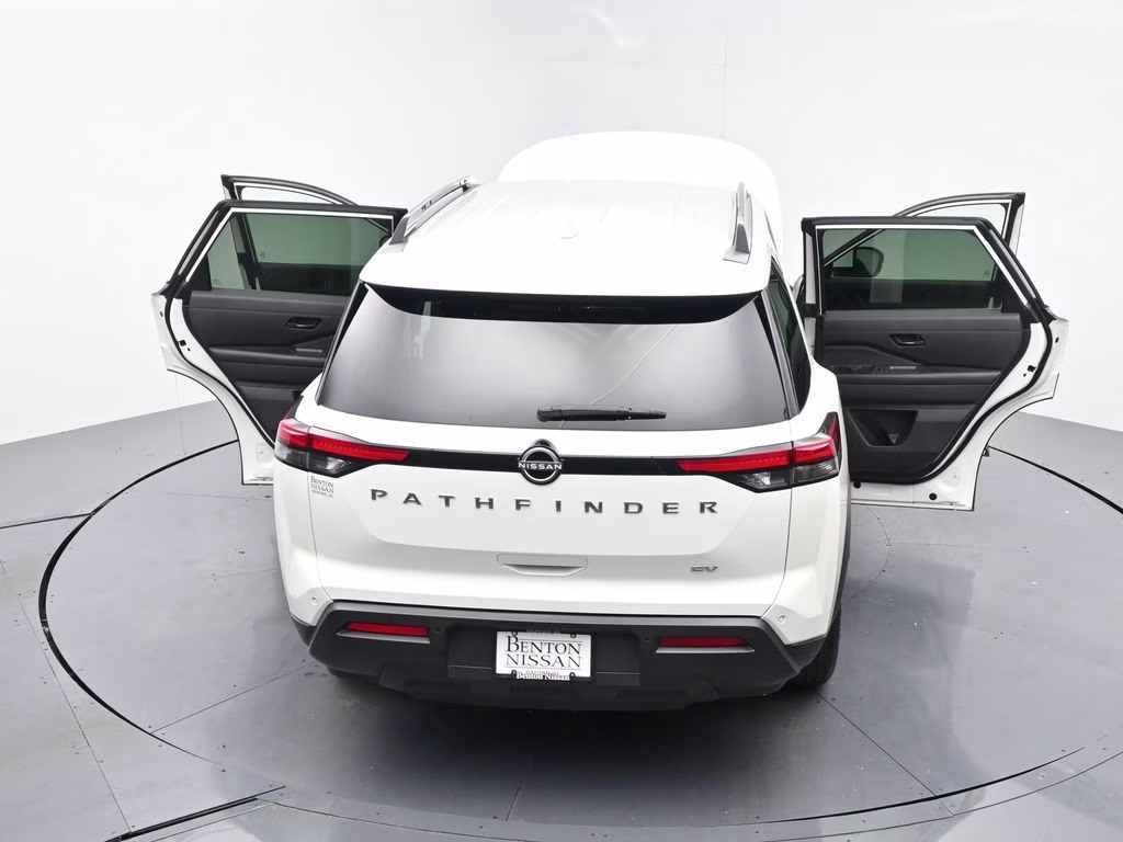 2023 Glacier White Nissan Pathfinder SV FWD SUV