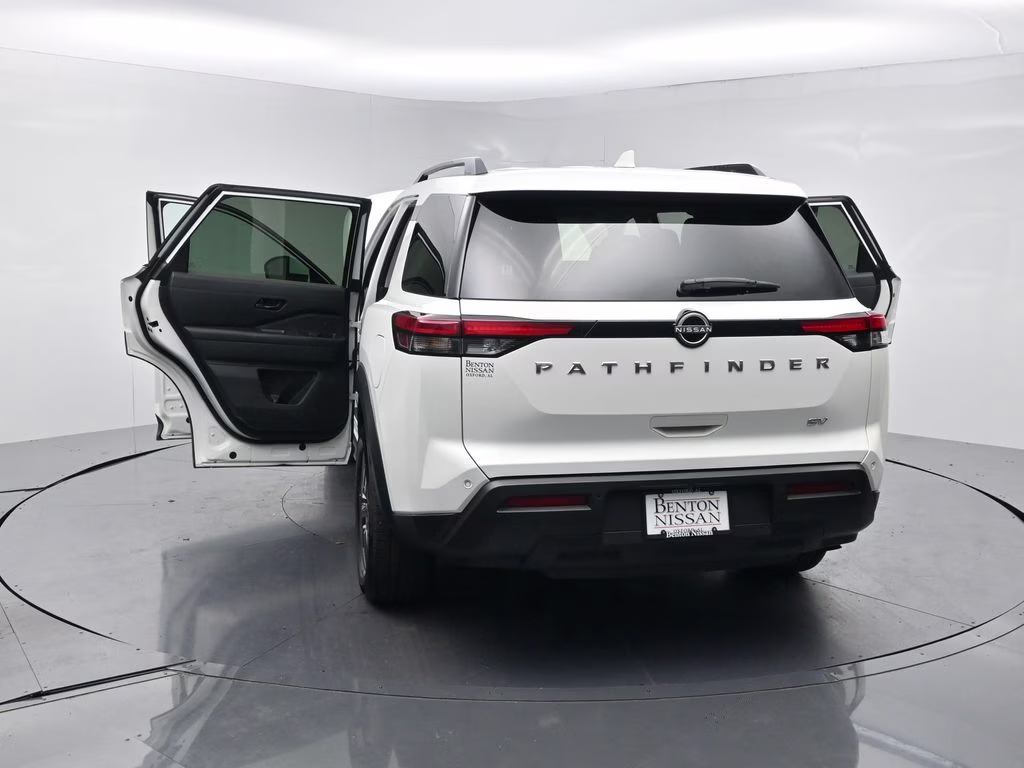 2023 Glacier White Nissan Pathfinder SV FWD SUV