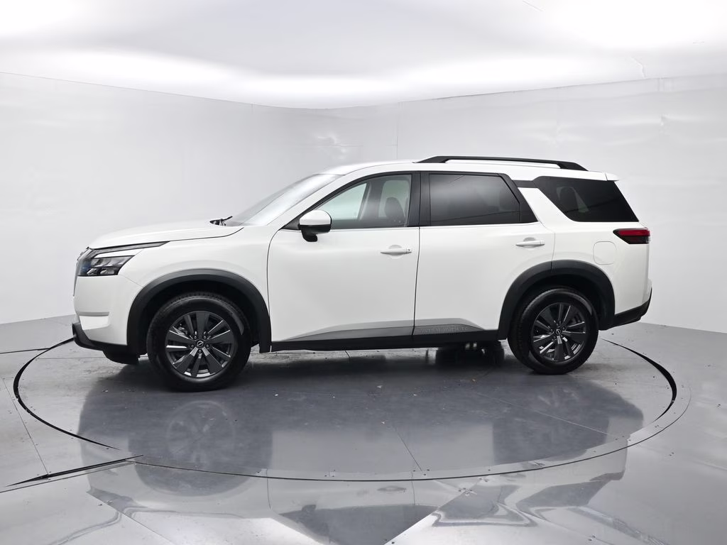 2023 Glacier White Nissan Pathfinder SV FWD SUV
