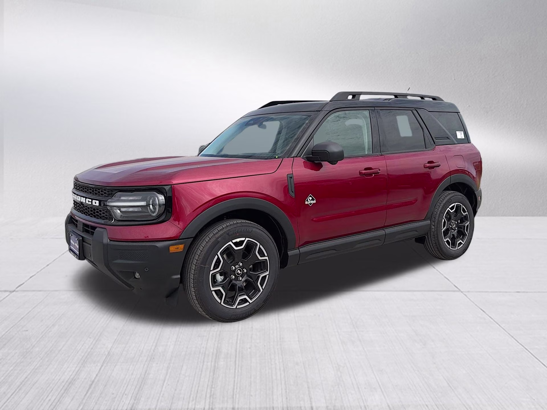 2026 Ruby Red Metallic Tinted Clearcoat Ford Bronco Sport Outer Banks 4X4 SUV