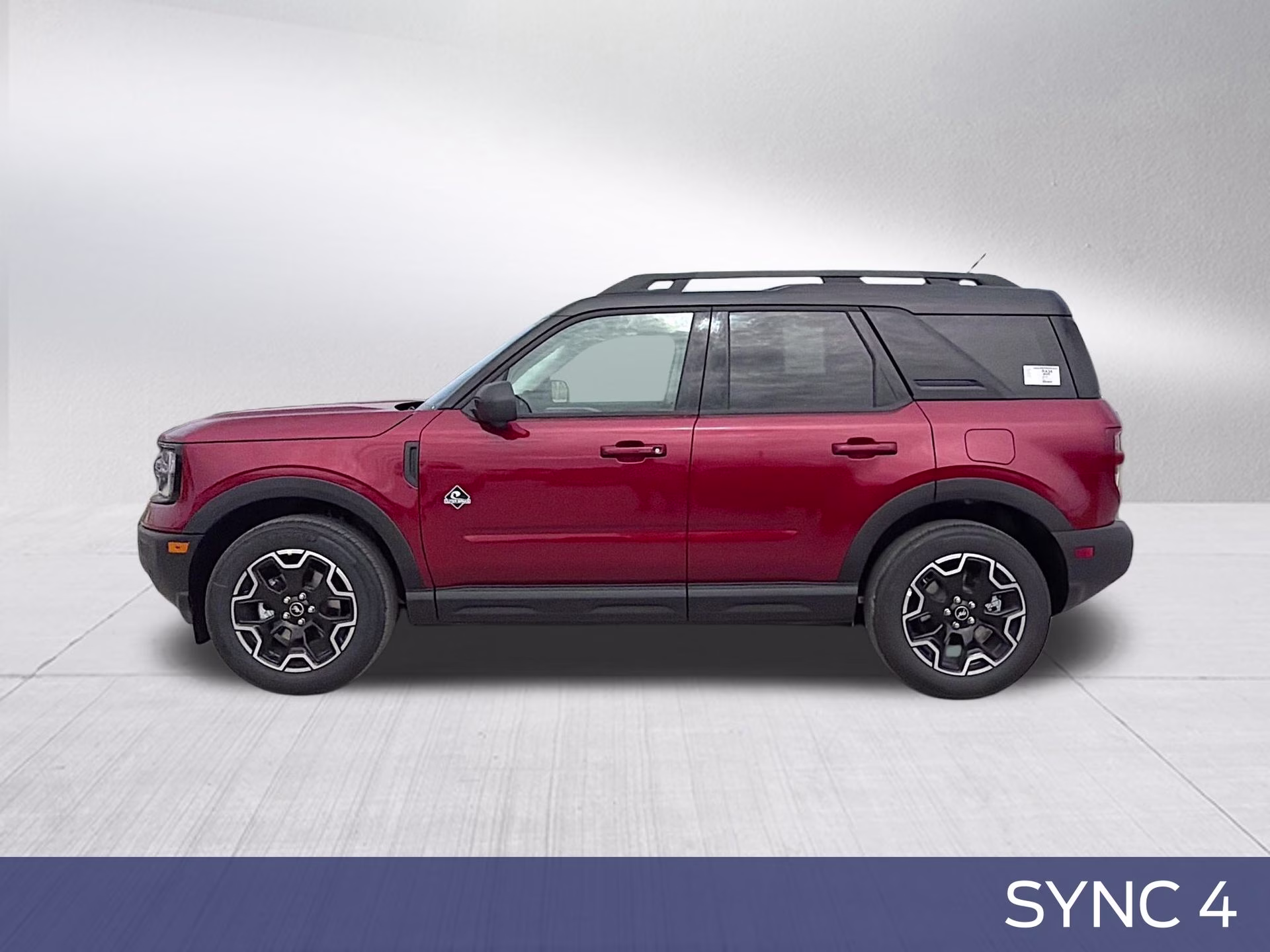 2026 Ruby Red Metallic Tinted Clearcoat Ford Bronco Sport Outer Banks 4X4 SUV