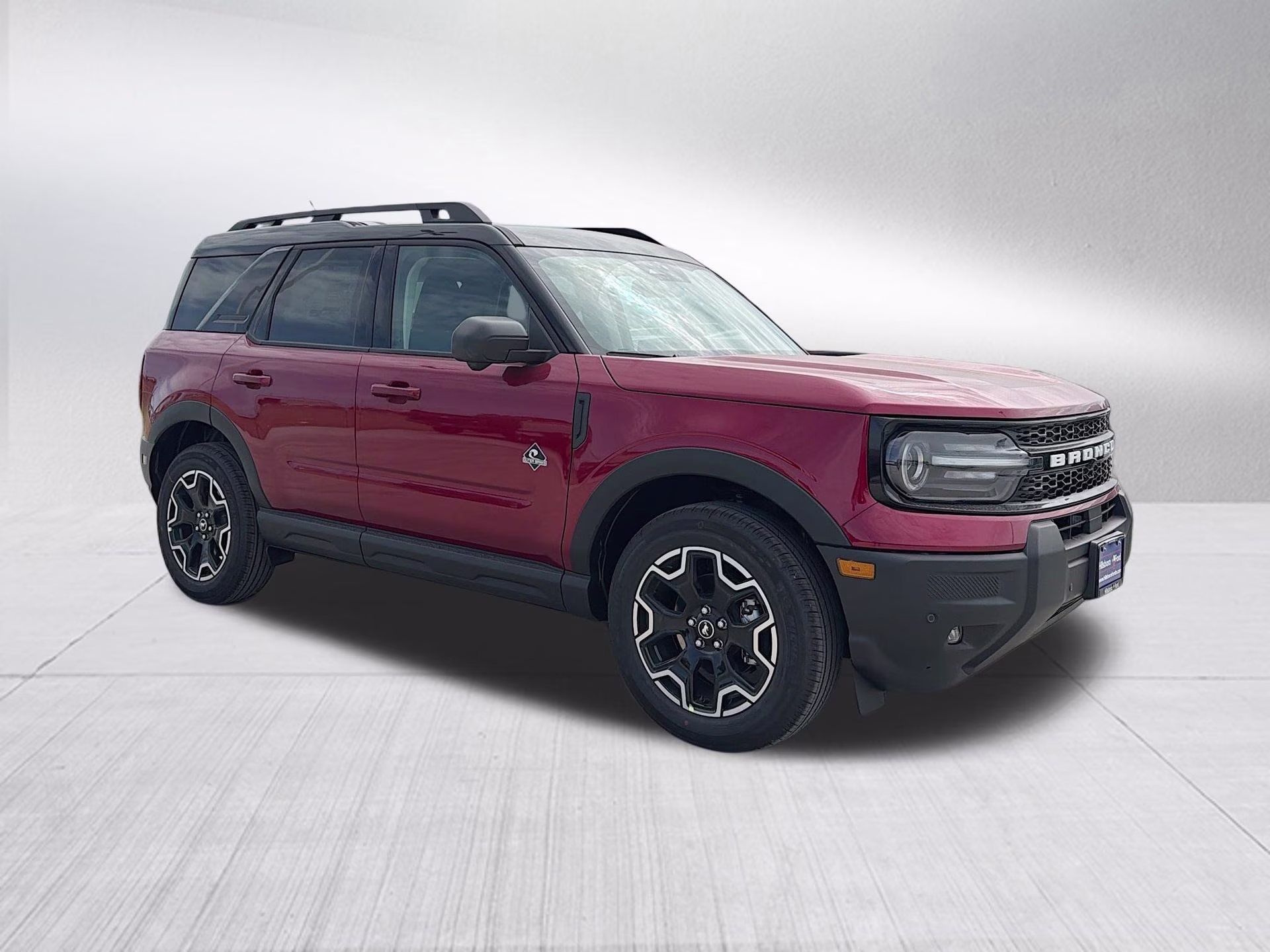 2026 Ruby Red Metallic Tinted Clearcoat Ford Bronco Sport Outer Banks 4X4 SUV