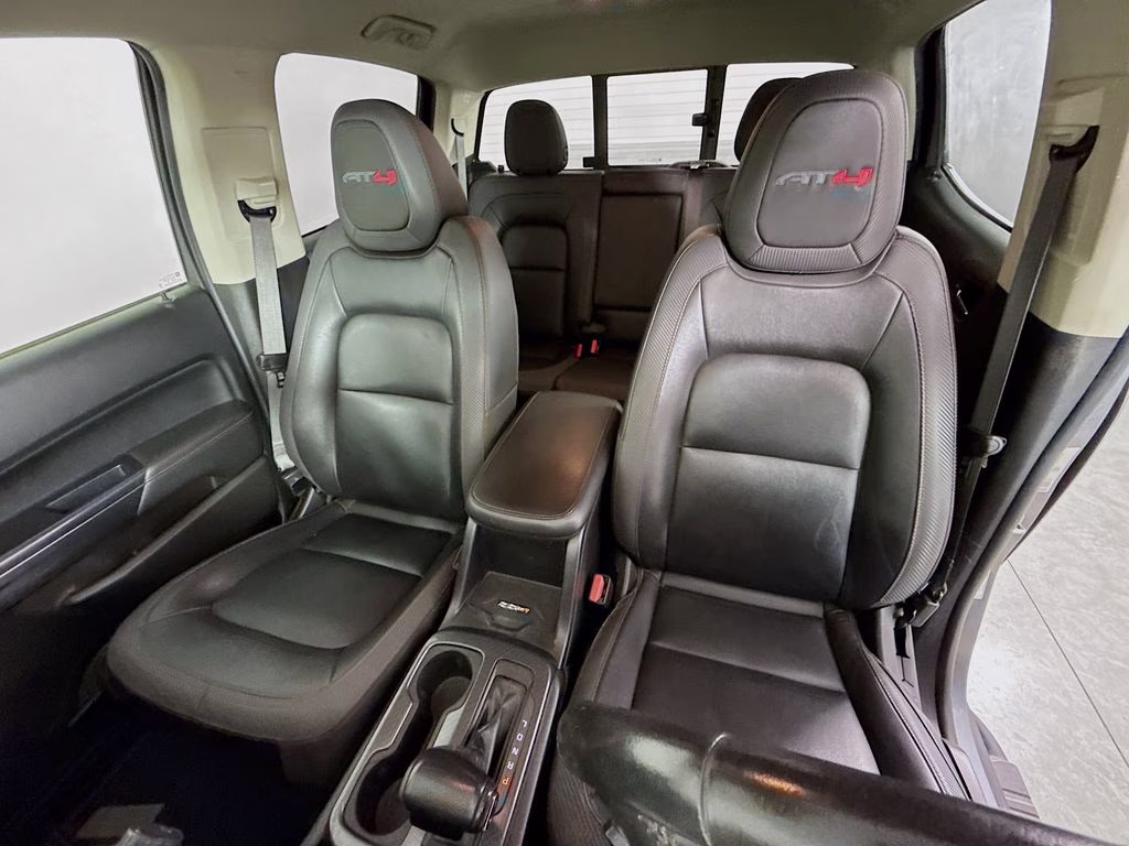 2021 Satin Steel Metallic GMC Canyon AT4 w/Leather 4X4 Truck
