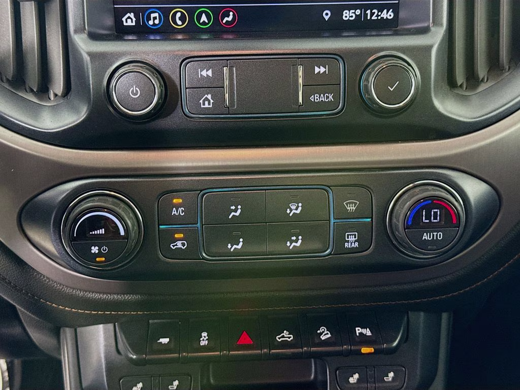 2021 Satin Steel Metallic GMC Canyon AT4 w/Leather 4X4 Truck