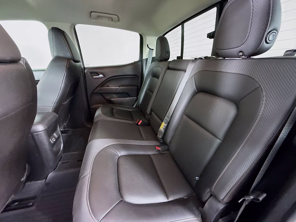 2021 Satin Steel Metallic GMC Canyon AT4 w/Leather 4X4 Truck