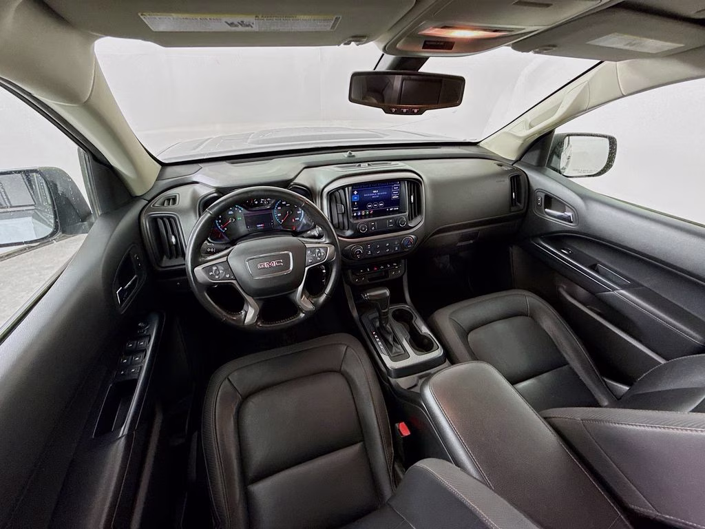 2021 Satin Steel Metallic GMC Canyon AT4 w/Leather 4X4 Truck