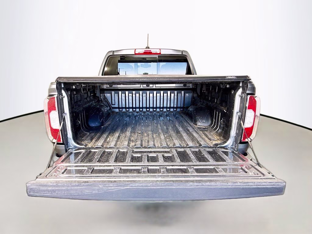 2021 Satin Steel Metallic GMC Canyon AT4 w/Leather 4X4 Truck