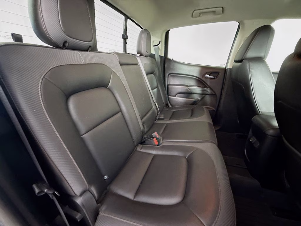 2021 Satin Steel Metallic GMC Canyon AT4 w/Leather 4X4 Truck