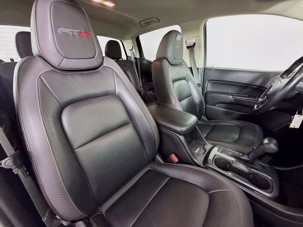 2021 Satin Steel Metallic GMC Canyon AT4 w/Leather 4X4 Truck