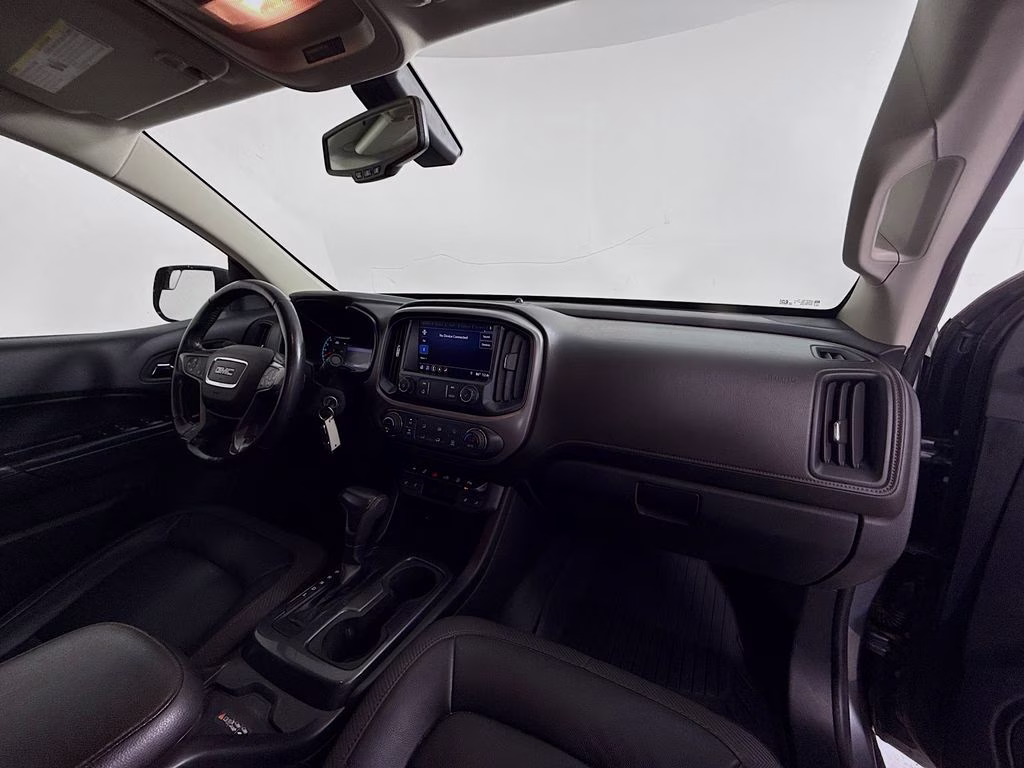 2021 Satin Steel Metallic GMC Canyon AT4 w/Leather 4X4 Truck