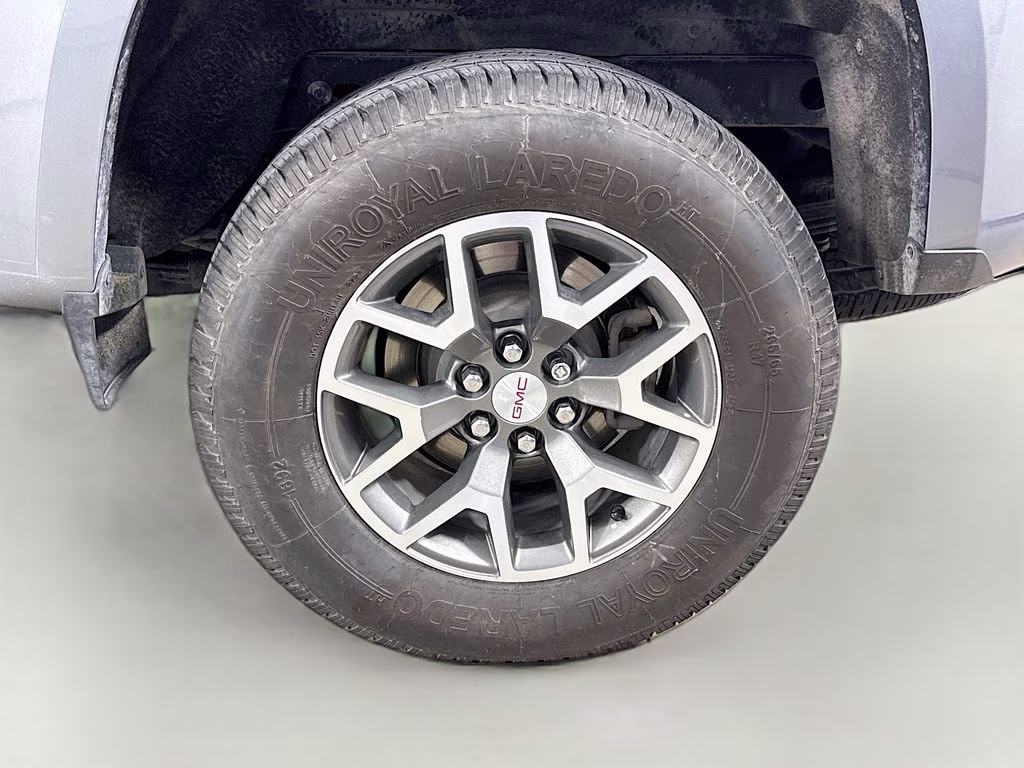 2021 Satin Steel Metallic GMC Canyon AT4 w/Leather 4X4 Truck