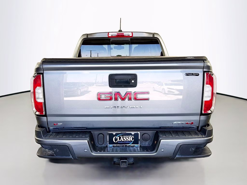 2021 Satin Steel Metallic GMC Canyon AT4 w/Leather 4X4 Truck