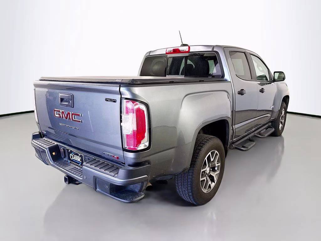 2021 Satin Steel Metallic GMC Canyon AT4 w/Leather 4X4 Truck