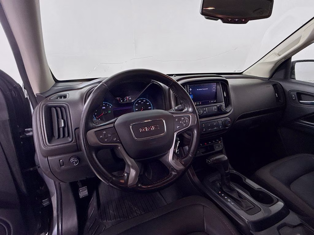 2021 Satin Steel Metallic GMC Canyon AT4 w/Leather 4X4 Truck