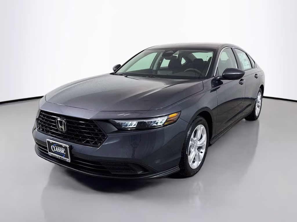 2026 Meteorite Gray Metallic Honda Accord LX FWD Sedan