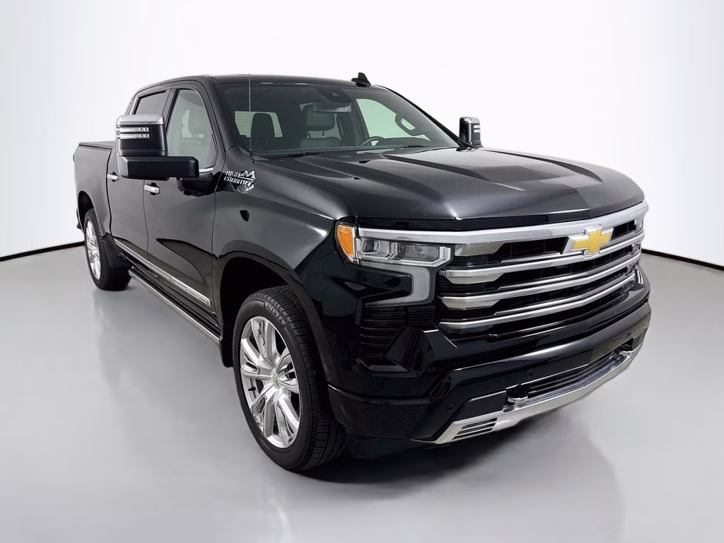 2025 Black Chevrolet Silverado 1500 High Country 4X4 Truck