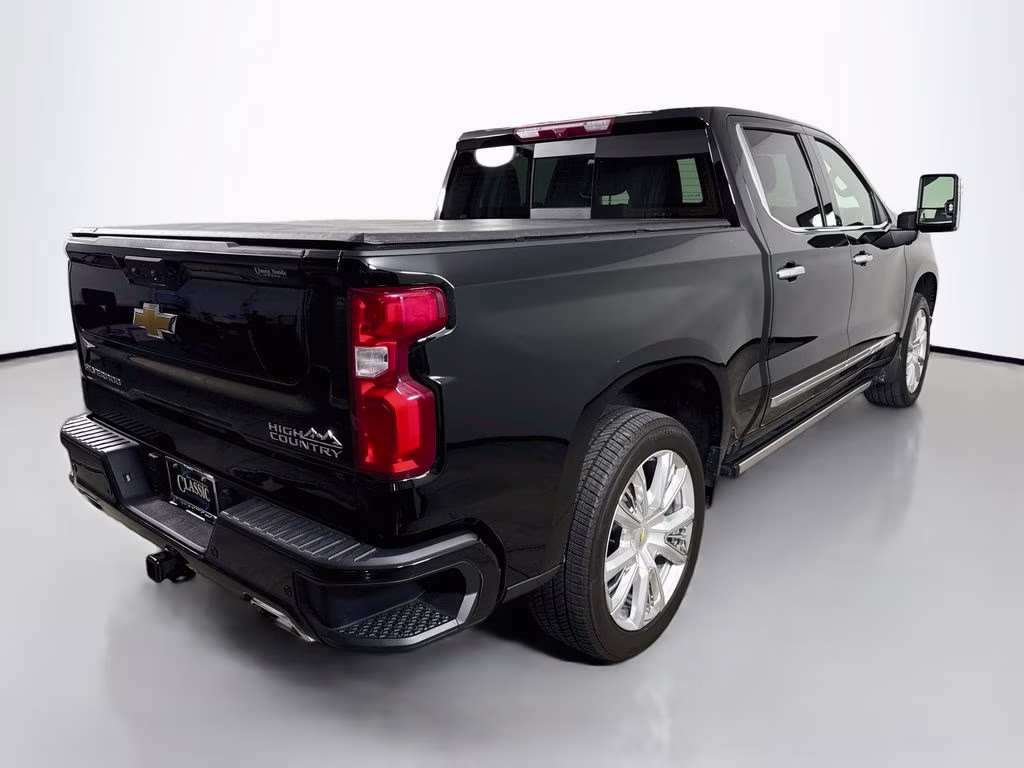2025 Black Chevrolet Silverado 1500 High Country 4X4 Truck