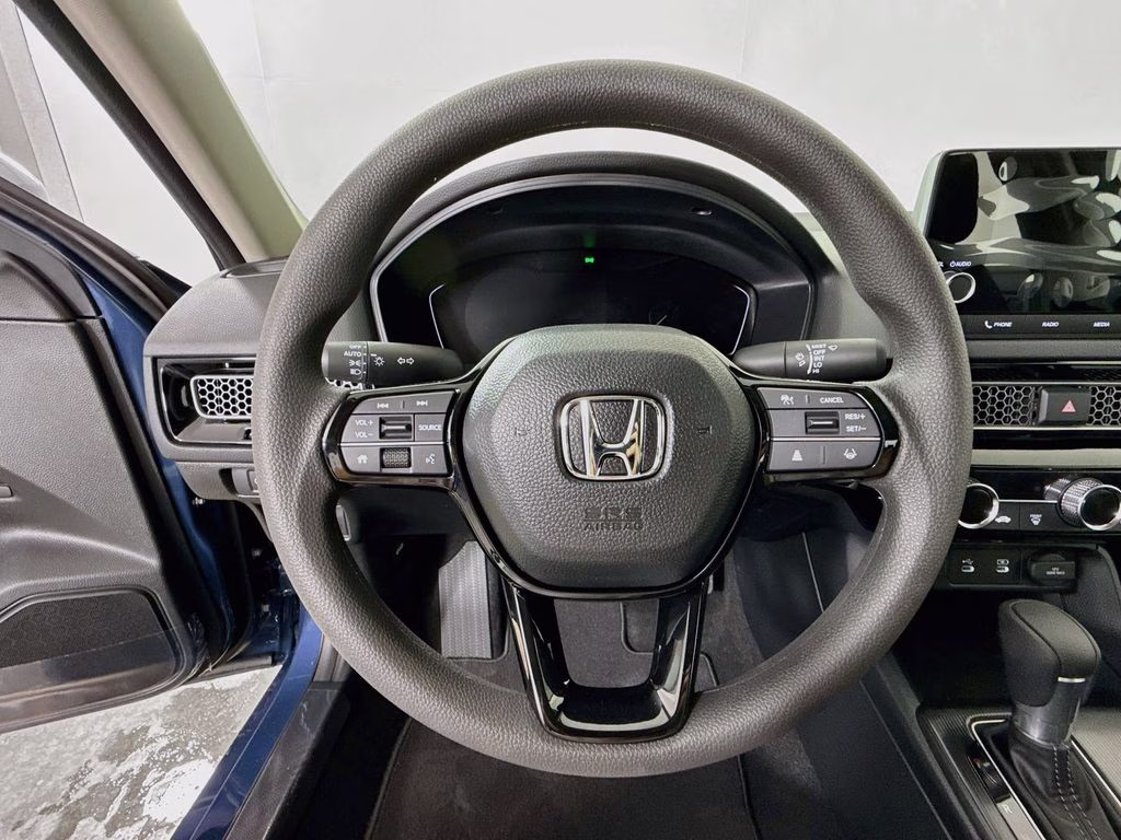 2026 Blue Lagoon Pearl Honda Civic LX FWD Sedan