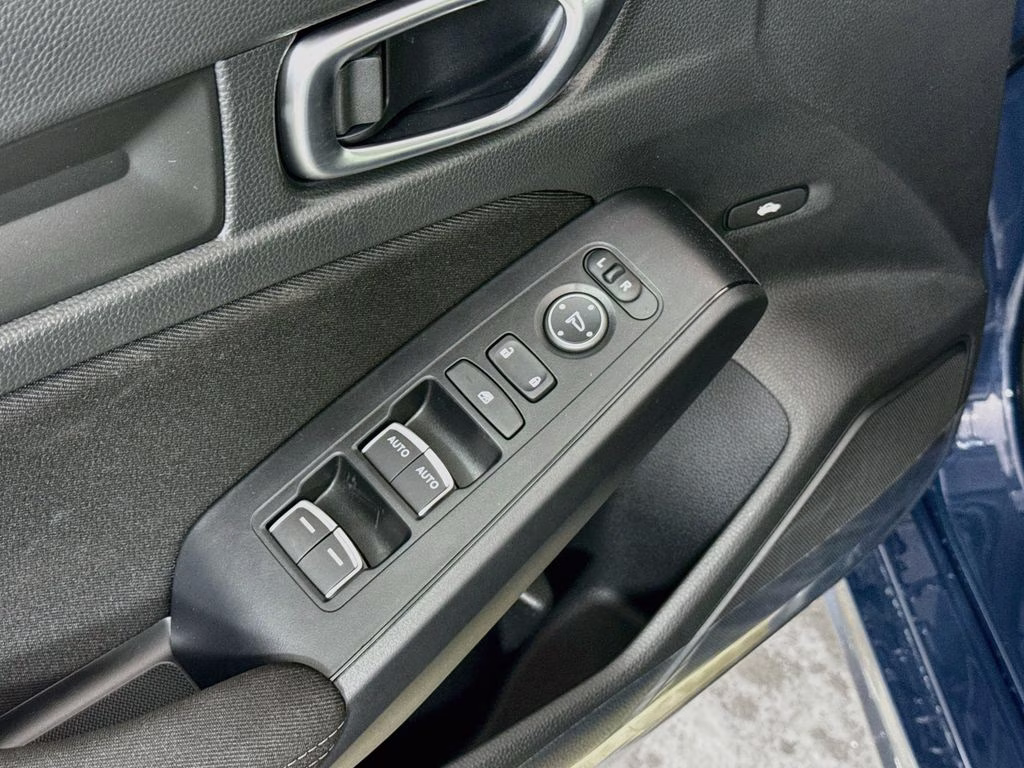2026 Blue Lagoon Pearl Honda Civic LX FWD Sedan